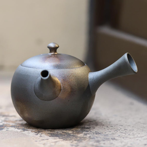 Japanese Kyusu Teapot Silver (240 ml)