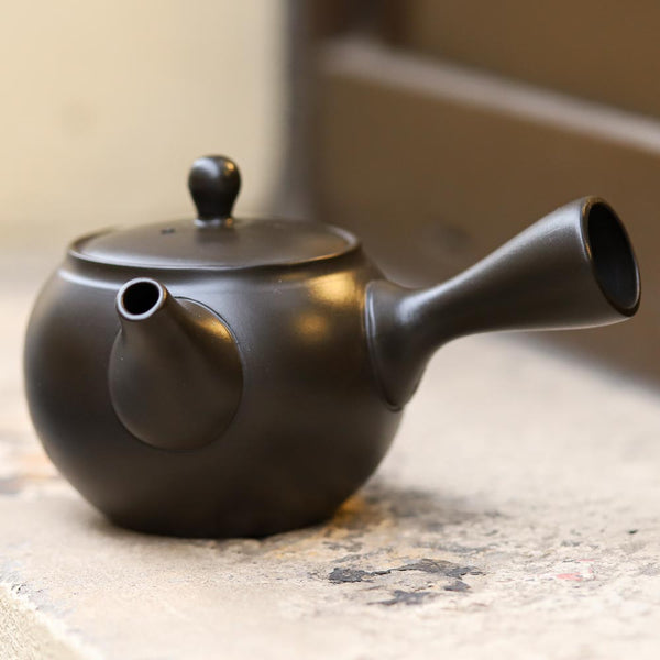 Japanese Kyusu teapot black (270 ml)