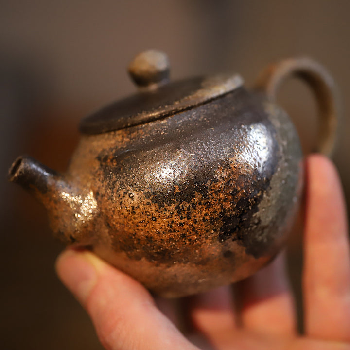 Holzofen-gebranntes Gongfu Teekännchen (180 ml)