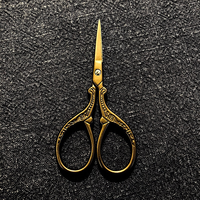 Vintage Teetüte Schere / Scissors