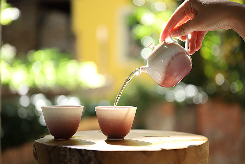 Jingde Zhen Gongfu Teekännchen Set Sakura (180 ml)