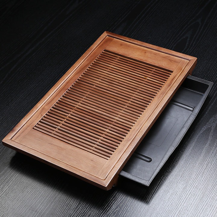 Tee Tablett vintage aus Holz