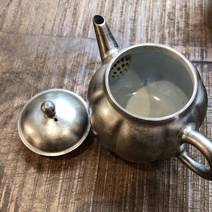 Jingde Zhen Silber Gongfu Teekännchen (100 ml)
