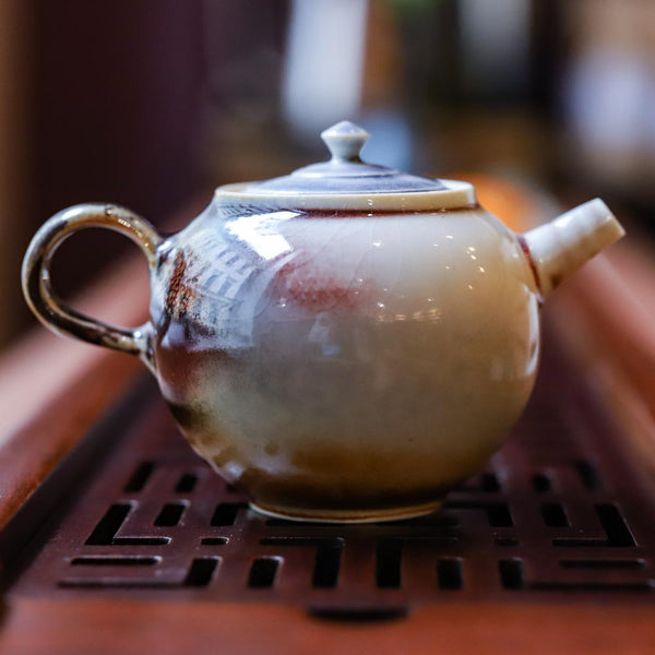 Jingde Zhen Gongfu Teekännchen Weiße Jade (120 ml)