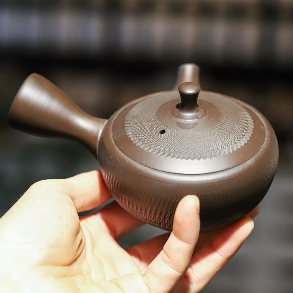 中国宋時代　影青急須型水滴　幅約12㎝　東Y7-0715⭐︎1Fタエサ Vintage Cast Iron Asian Uwade Kyusu Teapot. This Delightful