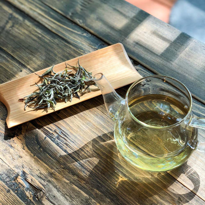 2017 Pai Mu Tan Weißer Tee Ziegel