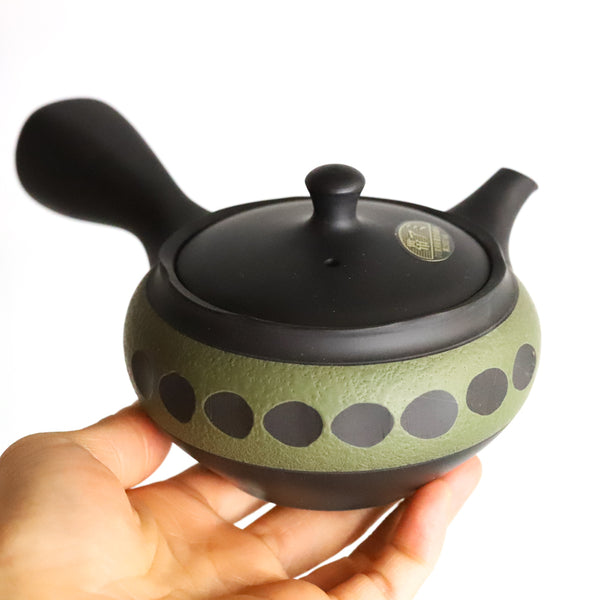 Japanische Kyusu Teekanne aus Tokoname (220 ml)