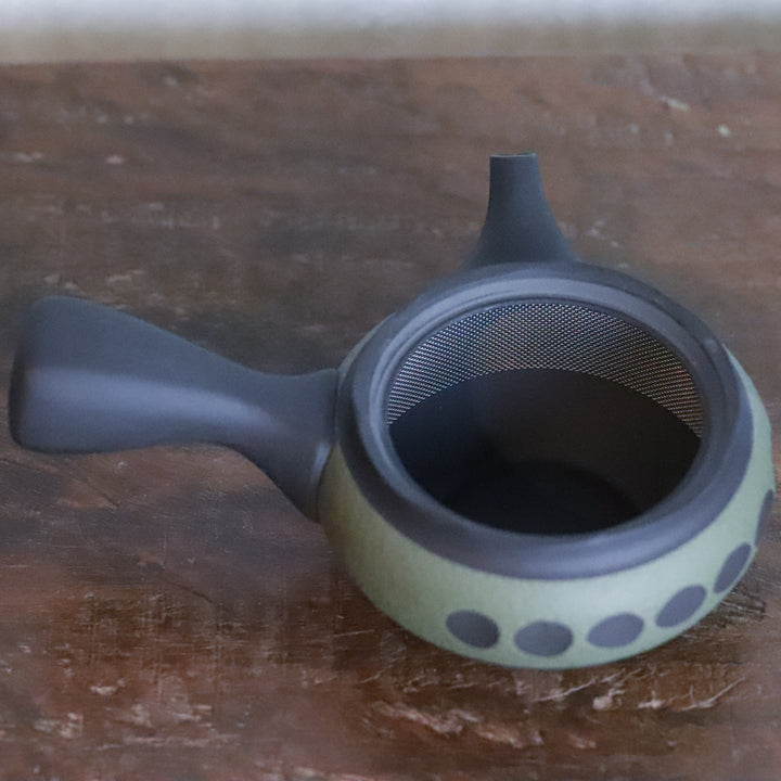 Japanische Kyusu Teekanne aus Tokoname (220 ml)