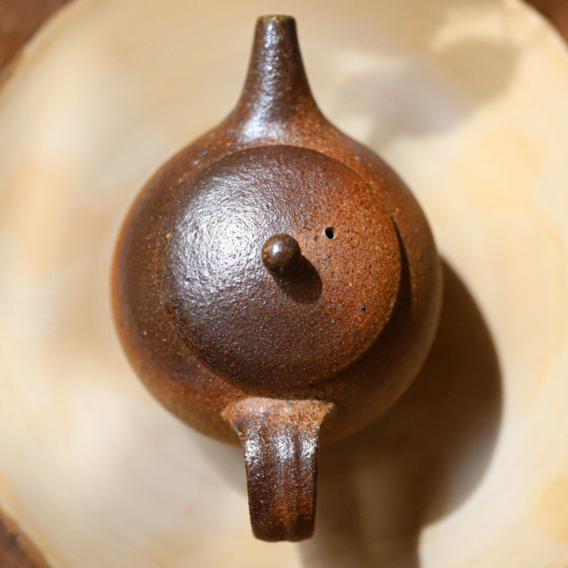 Holzbrand Gongfu Teekännchen von Jiri Duchek (100-185 ml)